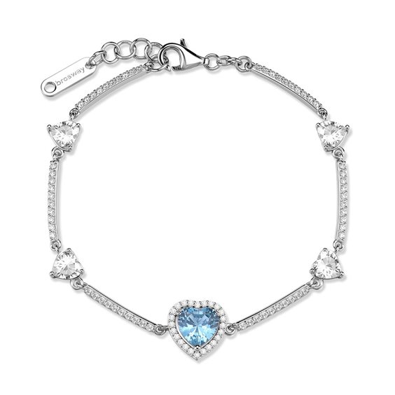 Bracelet Brosway Woman FANCY CLOUD LIGHT BLUE in Silver Cubic Zirconia FCL126 - FCL126